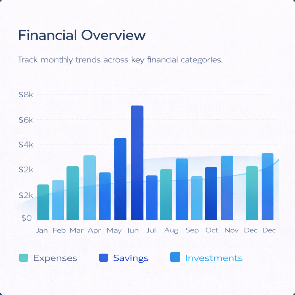 Planning dashboard preview